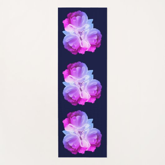 White Roses Flower Art Bouquet Yogamat (Voorkant)