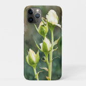 White Roses Roos Buds Art Phone Case (Achterkant)