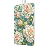 White Roses Stained Glass Mosaic Luchtverfrisser (Links)