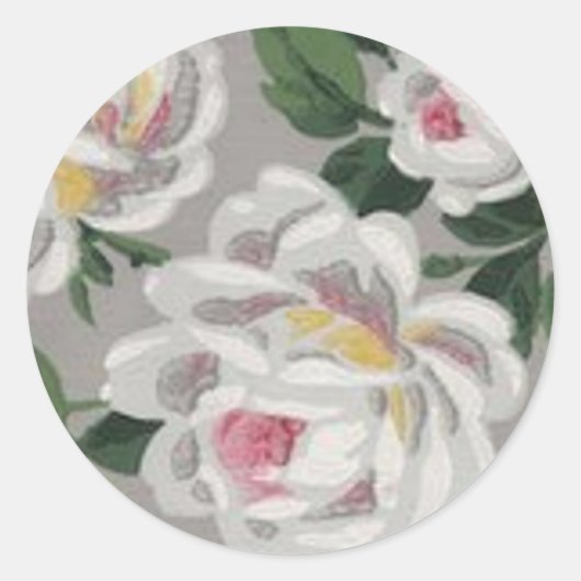 White Roses - Sticker (Voorkant)