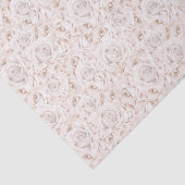  white roses tissue papier (Detail)