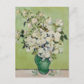 White Roses van Gogh Fine Art Briefkaart (Voorkant)