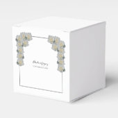 White Roses Wedding Bedankdoosjes (Voorkant Zijde)