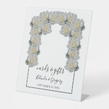 White Roses Wedding Cards & Gifts