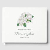 White Roses Wedding Gastenboek (Voorkant)