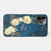 White Roses Wreath Gothic Background Case-Mate iPhone Case (Achterkant (horizontaal))