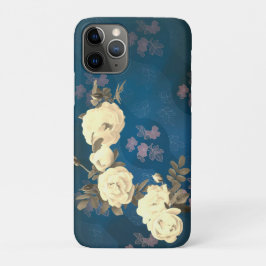 White Roses Wreath Gothic Background Case-Mate iPhone Case
