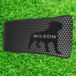  WHITE Rottweiler PUTTER Golfheadcover