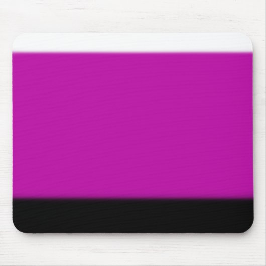 White, Roze en Black Ombre Muismat (Voorkant)