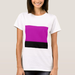 White, Roze en Black Ombre T-shirt