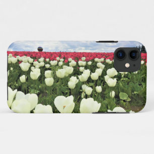 White & Roze Tulip Field, Oregon Case-Mate iPhone Case
