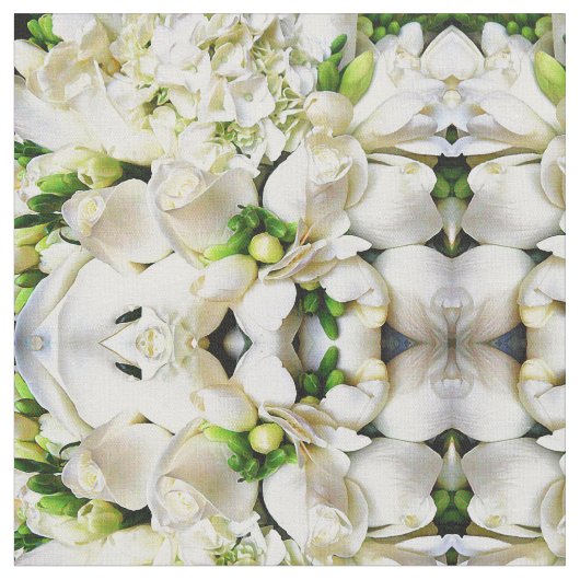 White-Rozen of Love Stof (Close Up)