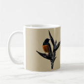 White Rumped Shama Bird Koffiemok (Links)
