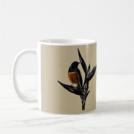White Rumped Shama Bird Koffiemok