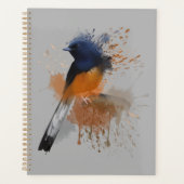 White Rumped Shama Bird Planner (Voorkant)