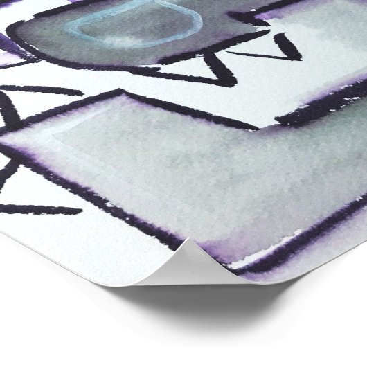 White run poster (Hoek)