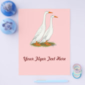 White Runner Ducks Flyer (Enkel)