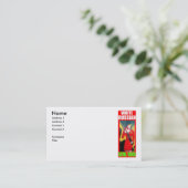 WHITE RUSSIAN SATIVA INDICA VISITEKAARTJE (Staand voorkant)