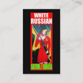 WHITE RUSSIAN SATIVA INDICA VISITEKAARTJE (Achterkant)