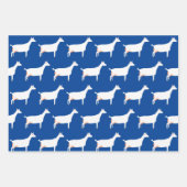 White Saanen Dairy Goat Inpakpapier Vel (Voorkant 3)