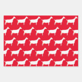 White Saanen Dairy Goat Inpakpapier Vel (Voorkant)