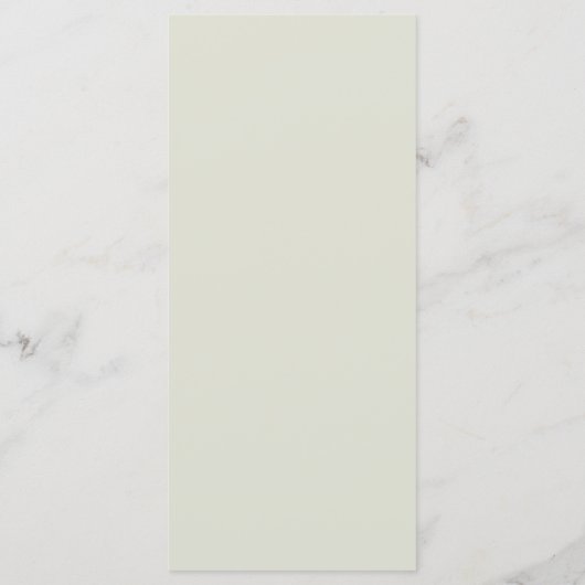 White Sage Blush Elegant Floral Wedding Menu (Achterkant)