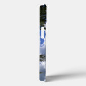 White Sand Beach and Umbrella Case-Mate iPhone Case (Achterkant / Rechts)