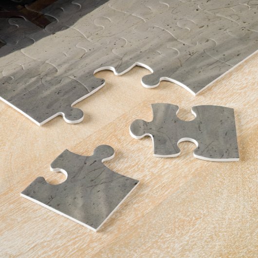 White Sand Beach and Umbrella Legpuzzel (Zijkant)