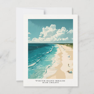White Sand Beach Koh Chang Travel Briefkaart