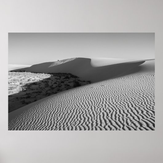 White Sand Dunes Nationaal Park Poster (Voorkant)
