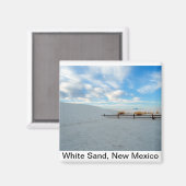 White Sand Monument, New Mexico Magneet (Voorkant / Achterkant)