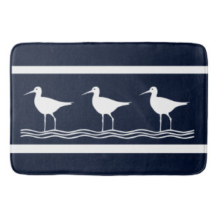 White Sand Pipers soft marine Badmat