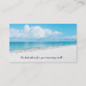 White Sand Visitekaartje (Voorkant)