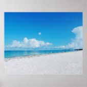 White Sands Beach Poster (Voorkant)