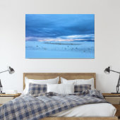 White Sands bij de vroege ochtend Canvas Afdruk (Insitu (Slaapkamer))