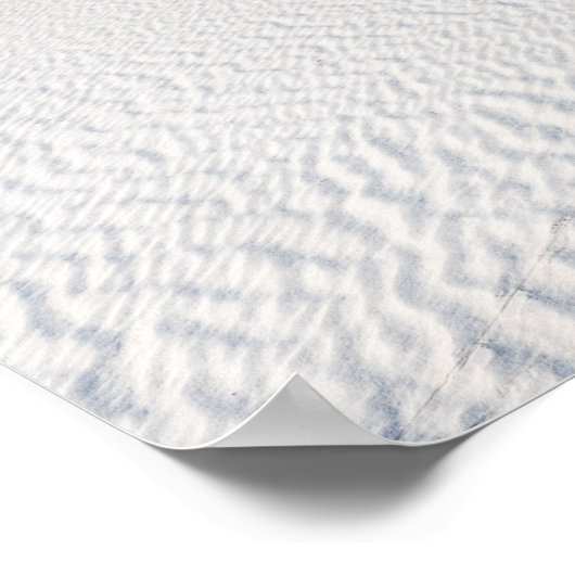 White Sands Blue Sky Yucca, New Mexico Poster (Hoek)