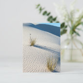 White Sands Desert Dunes Landschap Briefkaart (Staand voorkant)