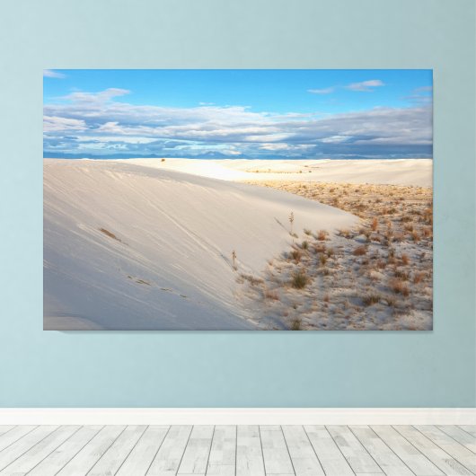 White Sands Dunes Canvas Afdruk (Insitu (Houten vloer))