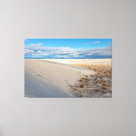 White Sands Dunes Canvas Afdruk (Voorkant)