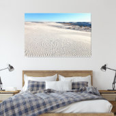 White Sands Dunes Canvas Afdruk (Insitu (Slaapkamer))