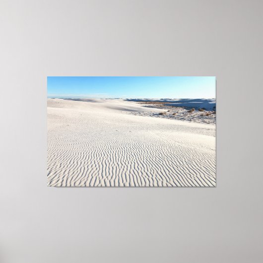 White Sands Dunes Canvas Afdruk (Voorkant)