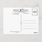 White Sands Morning postcard Briefkaart (Achterkant)