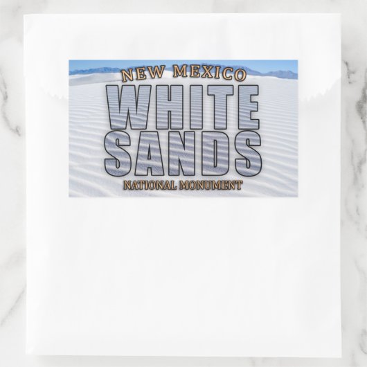 White Sands Nationaal Monument Stickers (Tas)