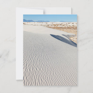 White Sands Nationaal Park Landschap Briefkaart