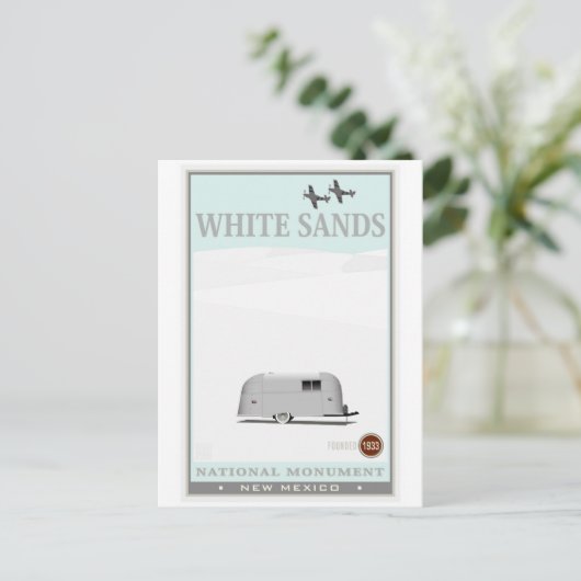 White Sands National Monument 1 Briefkaart (Staand voorkant)