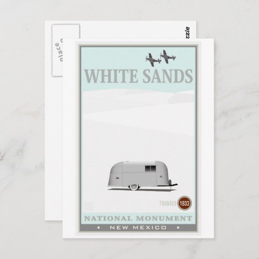 White Sands National Monument 1 Briefkaart (Voorkant / Achterkant)