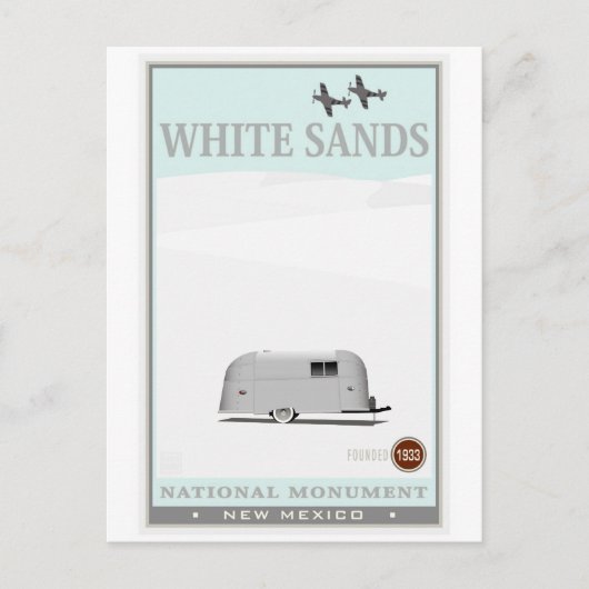 White Sands National Monument 1 Briefkaart (Voorkant)