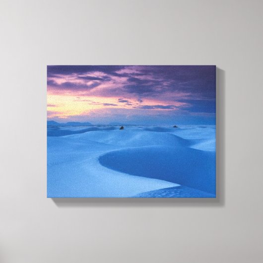 White Sands National Monument 2 Canvas Afdruk (Voorkant)