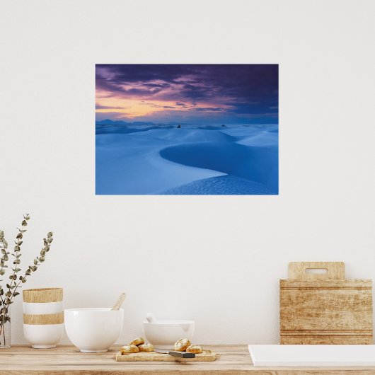 White Sands National Monument 2 Poster (Keuken)