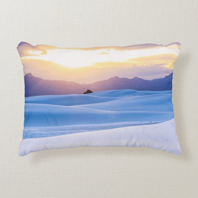 White Sands National Monument 3 Accent Kussen (Voorkant)